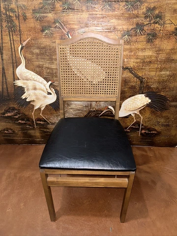 Vintage Wooden Folding Chair From Sears  Solid, Good Condition ￼ Cover
