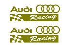 Audi Racing Stickers 2X Decal R8 TT RS4 RS6 RS7 A4 A6 A8 v8 v10 RS Sticker Audi A4