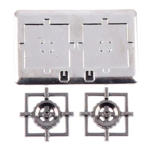 1Set 1:12 Dollhouse Miniature Gas Stove Metal Model Toy Doll House DecorO!ex - Picture 1 of 11
