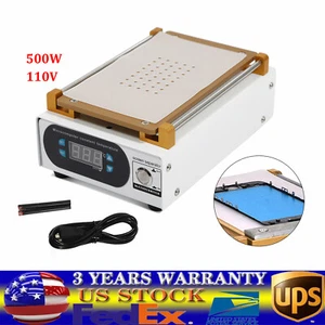LCD Screen Separator Machine Phone Heating Plate Glass Removal Repair Device - Picture 1 of 13