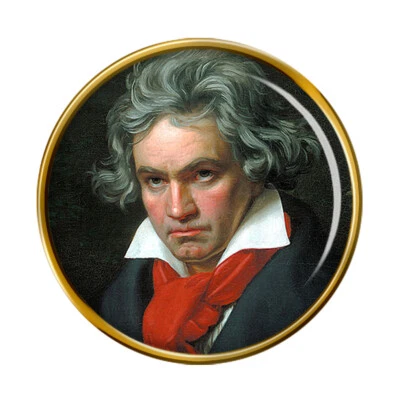 Insignia prendedor Ludwig van Beethoven Foto 1 de 2