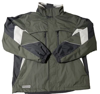 Free Country Men’s Medium Winter Jacket/Coat, Green/Black/Gray - Image 1 of 4