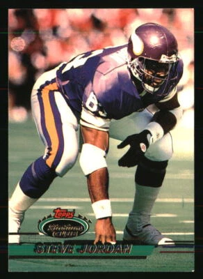 Steve Jordan 1993 Stadium Club #445 FOOTBALL Card - Image 1 of 2