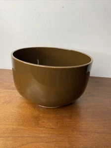 Rosenthal Studio Line Germany Linie Brown 9" Glossy Bowl Pottery Dish Ceramic - Picture 1 of 7