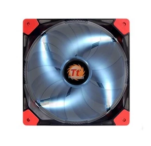 Thermaltake CL-F023-PL14WT-A Luna 14 LED White 140mm x 140mm x 25mm Fan, 3Pin - Picture 1 of 4
