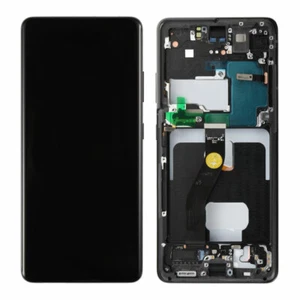 OEM pour Samsung Galaxy S21 Ultra SM-G998 LCD écran tactile remplacement noir - Photo 1 sur 7