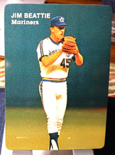 1984 Mother's Cookies Baseball Card of Jim Beattie #12 (NM) Free Returns