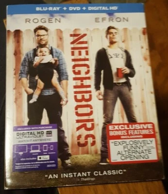 Neighbors (Blu-ray/DVD, 2014, 2-Disc Set, Includes Digital Copy) Foto 1 de 4