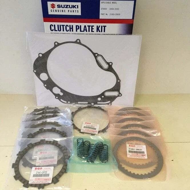 Suzuki Genuine Part - Clutch Plate Kit (SV650 SFV650 K9-L4) - 21400-29830-000 - Изображение 1 из 4