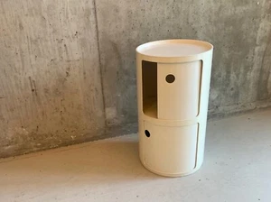2 level original 1970’s Mid-Century Kartell Componibili unit by Anna Castelli Fe - Picture 1 of 6