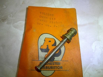 NOS Rochester Carburetor Power Piston Assy. 1957 Buick, Cadillac, Pontiac w/ 4GC - Image 1 of 4