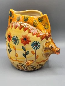 Vintage Italian Pottery FISH VASE. MINT CONDITION  - Picture 1 of 8