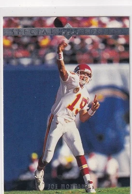 JOE MONTANA 1995 Upper Deck Special Edition #SE14  Chiefs - Image 1 of 2