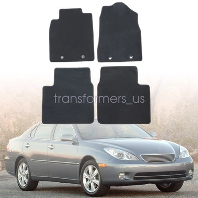 Alfombrillas de terciopelo de repuesto negras nuevas 2002-2006 para Lexus ES300 ES330 Foto 1 de 4