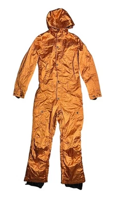 BURTON DRYRIDE Bright Orange FULL-BODY SKI SUIT Snow-Board Jacket/Pants Men's S - Image 1 of 4