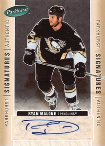 Parkhurst Signatures 2005-06 #RM Ryan Malone - Imagen 1 de 2