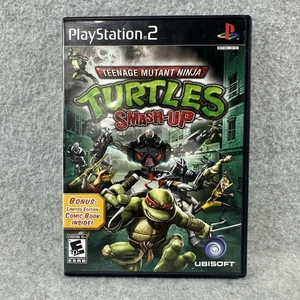 Teenage Mutant Ninja Turtles: Smash-Up (Sony PlayStation 2, 2009) PS2 Complete - Picture 1 of 5