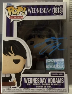 Jenna Ortega signed Autogramm Funko Pop Wednesday Addams 1813 JSA COA LOA RARE - Bild 1 von 3