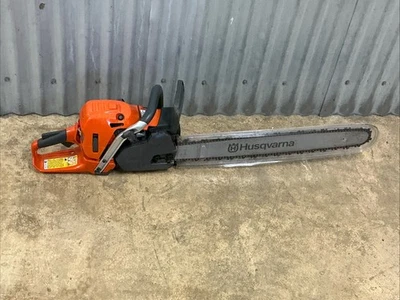 Husqvarna 555 Professiona Gas Chainsaw  24” Bar And Chain LN Free Shipping - Image 1 of 4