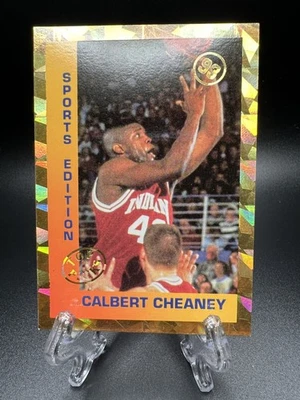 1993-94 Sports Edition Indiana Hoosiers Calbert Cheaney - Image 1 of 2