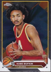 2023-24 Topps Chrome Basketball (NBA) #197-Kobe Bufkin Base (RC) Rookie Card - Bild 1 von 3