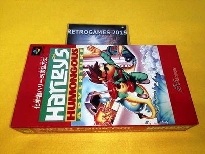 HARLEY'S HUMONGOUS ADVENTURE  NINTENDO SUPER FAMICOM / SUPER NES REG CARD - Image 1 of 4