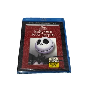 The Nightmare Before Christmas 20th Anniversary Edition Blu-ray DVD New Sealed - Imagen 1 de 7