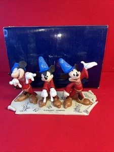 Walt Disney Fantasia "Sorcerer Mickey Model Sheet" Figurine Limited 460/3000 - Picture 1 of 6