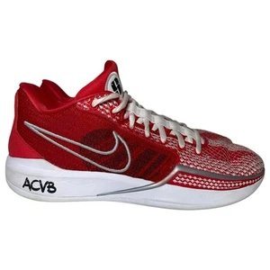 Nike Sabrina 1 By You Women’s Size 7 Red White Basketball Shoes Sneakers - Picture 1 of 14