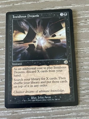 Insidious Dreams - MTG Torment NM MTG Magic: The gathering - Image 1 of 2