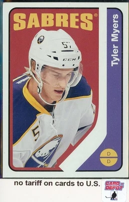 2014-15 O-Pee-Chee Retro Blank Backs #495 Tyler Myers - Image 1 of 2