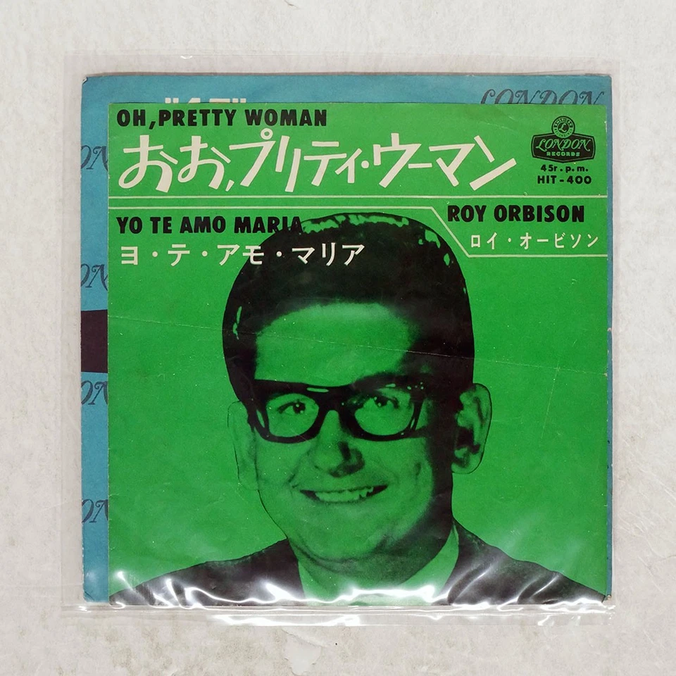 ROY ORBISON OH, PRETTY WOMAN LONDON HIT400 Japan VINYL 7 Foto 1 de 1