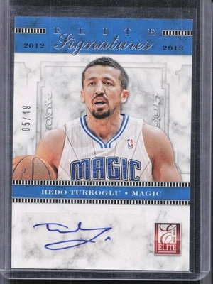2012-13 Panini Elite #27 Hedo Turkoglu Signatures #/49 - Image 1 of 2