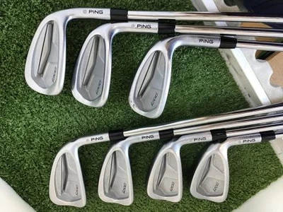 Ping i200 Iron Set 5-9,Pw,Uw 7pc Flex Stiff N.S.PRO MODUS3 TOUR 105 Steel - Image 1 of 4