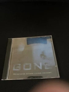 Gone -Weakness Within Living Memory Progressive Metal Import Rare - Picture 1 of 2
