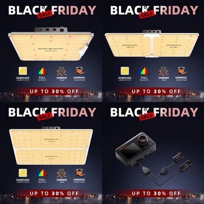 Spider Farmer SF1000 2000 4000  LED Grow Light APP Control for Grow Tent - Image 1 of 2