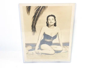 Yvonne de Carlo Badeanzug Promo Foto Käsekuchen 8 x10 1950 Universal, schön - Bild 1 von 17