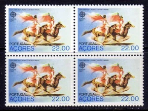 Azores sc#322 (1981) Europa CEPT full set in block of 4 OG MNH** - Picture 1 of 1