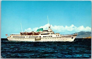 Postcard D. E. S. Polar Star Cruising Scenic Waters of Western Hemisphere - Picture 1 of 2