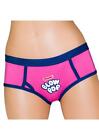 Charms Blow Pop Boyshort Large Candy Pantie Pink Blue Logo Shortie Lingerie Gift