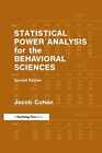 Statistical Power Analysis for the Behavioral - Hardcover, by Cohen Jacob - Good