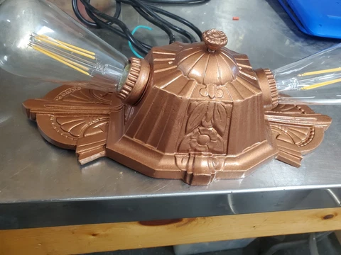 1910 Lincoln Electric Art Nouveau Light Fixture Cover