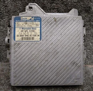 Mercedes W202 C220 D Diesel OM604 Engine ECU Control Unit 0145455232 Lucas - Picture 1 of 1