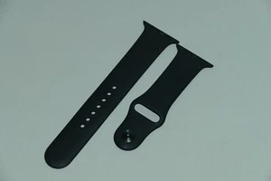 Original Apple Watch 42/44/45mm Sportarmband M/L SCHWARZ Original Apple Produkt - Zdjęcie 1 z 4