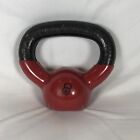 Solid Cast Iron Kettlebell 4 LB  Weight With Vinyl Coating