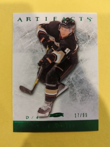 2012-13 Upper Deck Artifacts Emerald /99 Cam Fowler #13