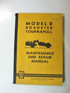 MODEL D Roadster Tournapull Maintenance and Repair Manual - Bild 1 von 7