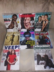 Lot Of 8 Entertainment Weekly Magazines October 2017 - June 2019 - Picture 1 of 8