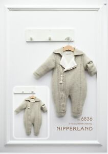 Neugeborene Baby Strick Overall Outfit Outdoor Strampler 68 74 80 86 Wollmischun