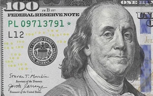 aUNC 2017A US $100 One Hundred Dollar Bill Star Note ✯ (San Francisco Fed) ✯ - Picture 1 of 5
